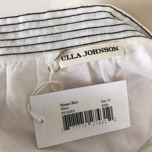 Ulla Johnson tiered silk blend midi skirt - Picture 7 of 7